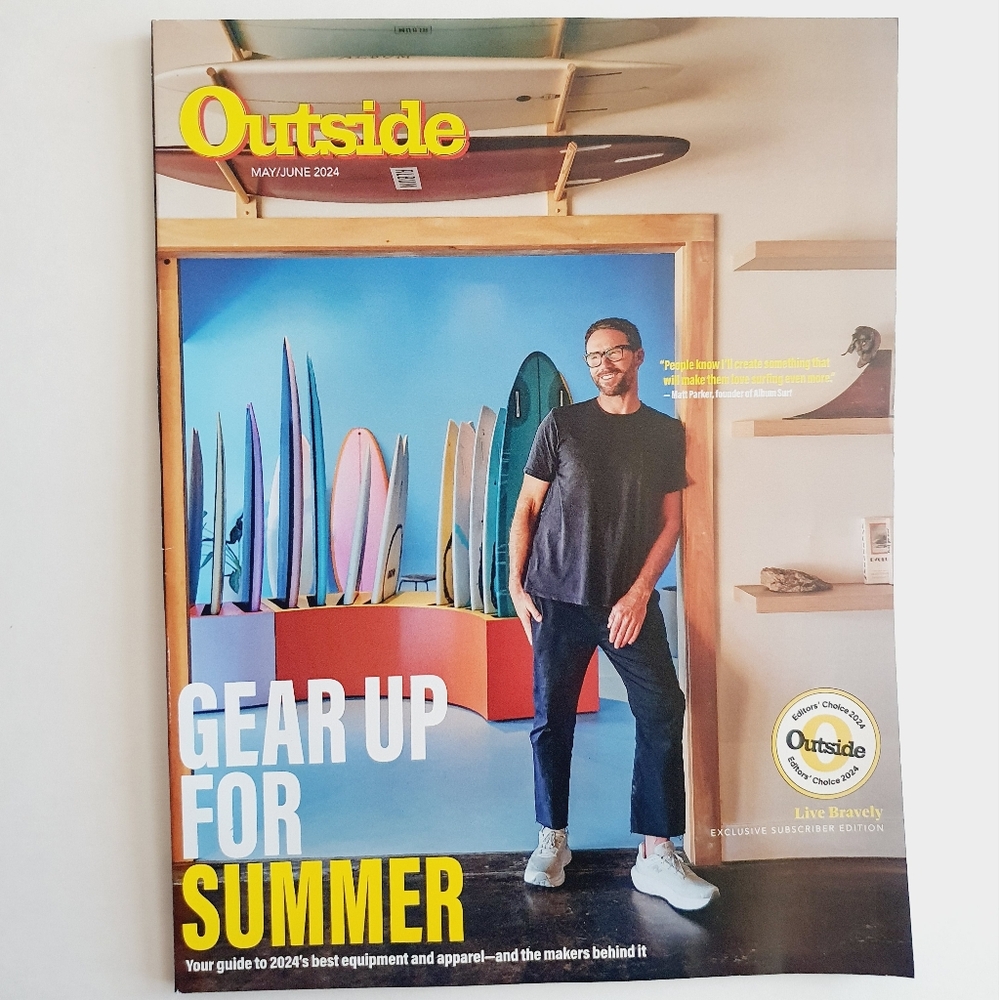 Outside Magazine May June, 2024 Gear Guide Outdoor Festivals Grand Canyon
